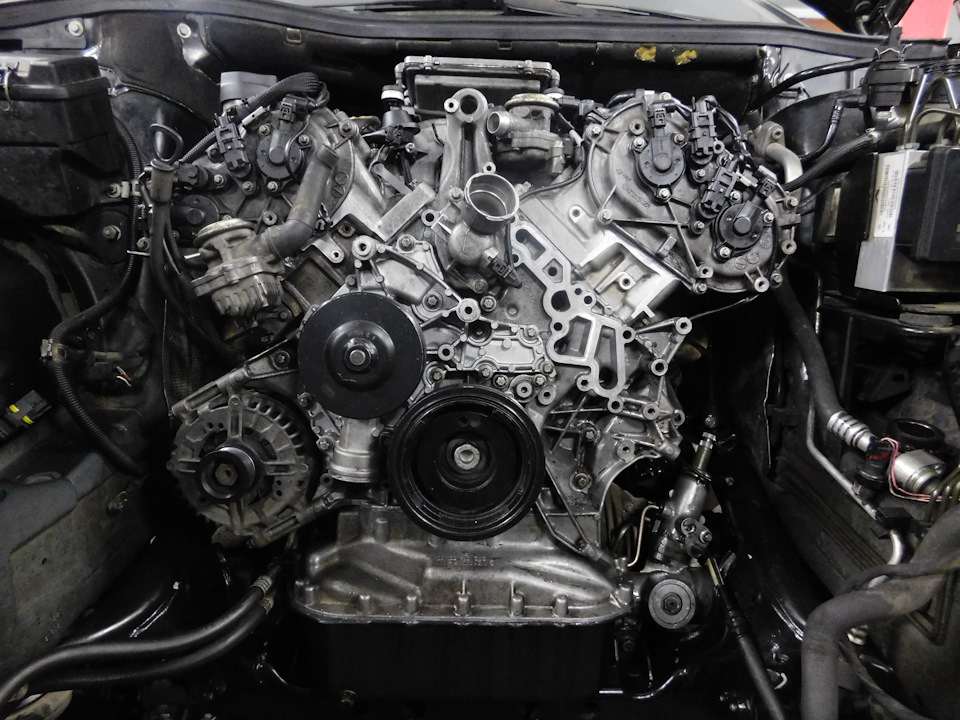 Проблемный бензиновый двигатель Mercedes M272/M273