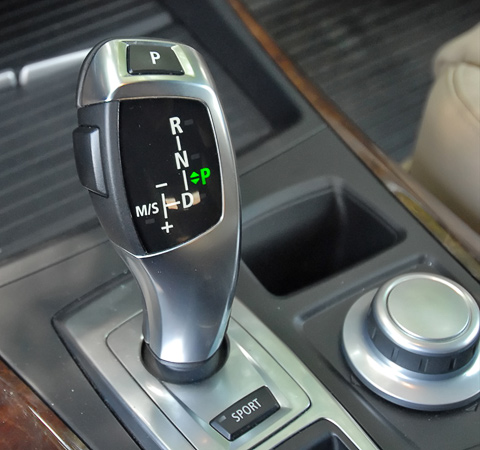 BMW X5 алюминиевый селектор управления автоматической коробкой передач